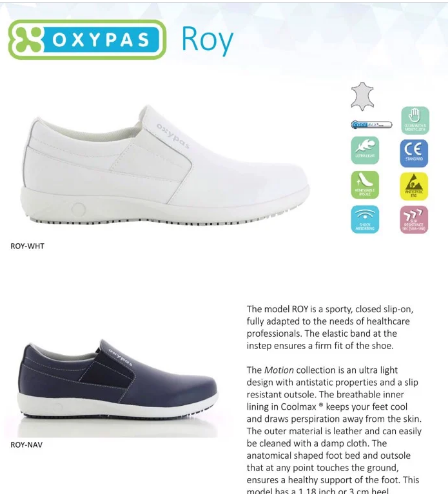 Tính năng của giày y tế Jogger Oxypas Roy