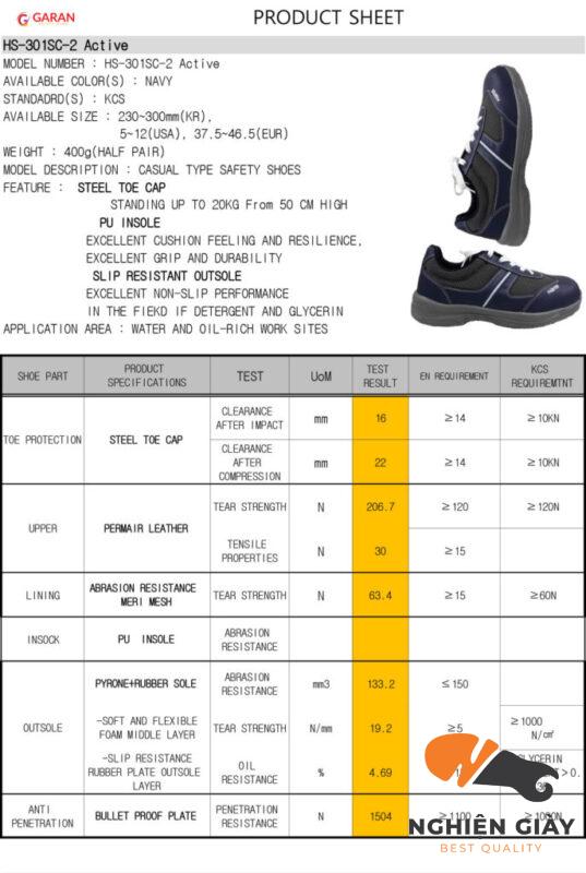 Ứng dụng của giày bảo hộ HANS HS-301SC-2
